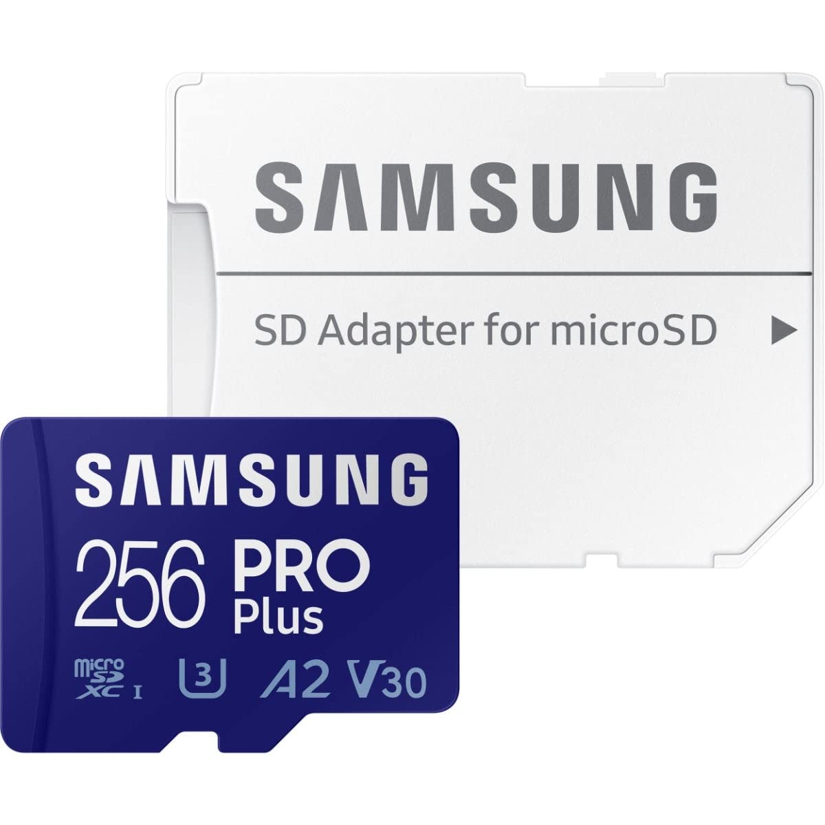 Samsung 256Gb Pro Plus Microsd Card (2021), Read & Write Speeds Up To 160Mb/S & 120Mb/S, Compatible To Uhs Interface, U3, V30, A