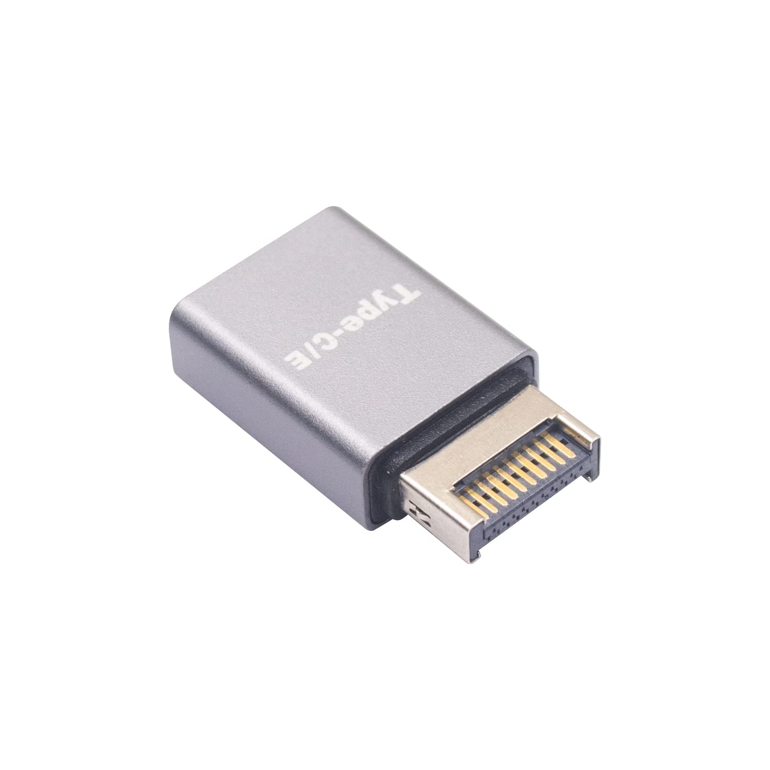 Duttek Usb C Front Panel Adapter, 10Gbps Type E To Usb C Adapter Converter, High Speed 3.1 Usb Type E Male To Usb3.1 Type C Fema