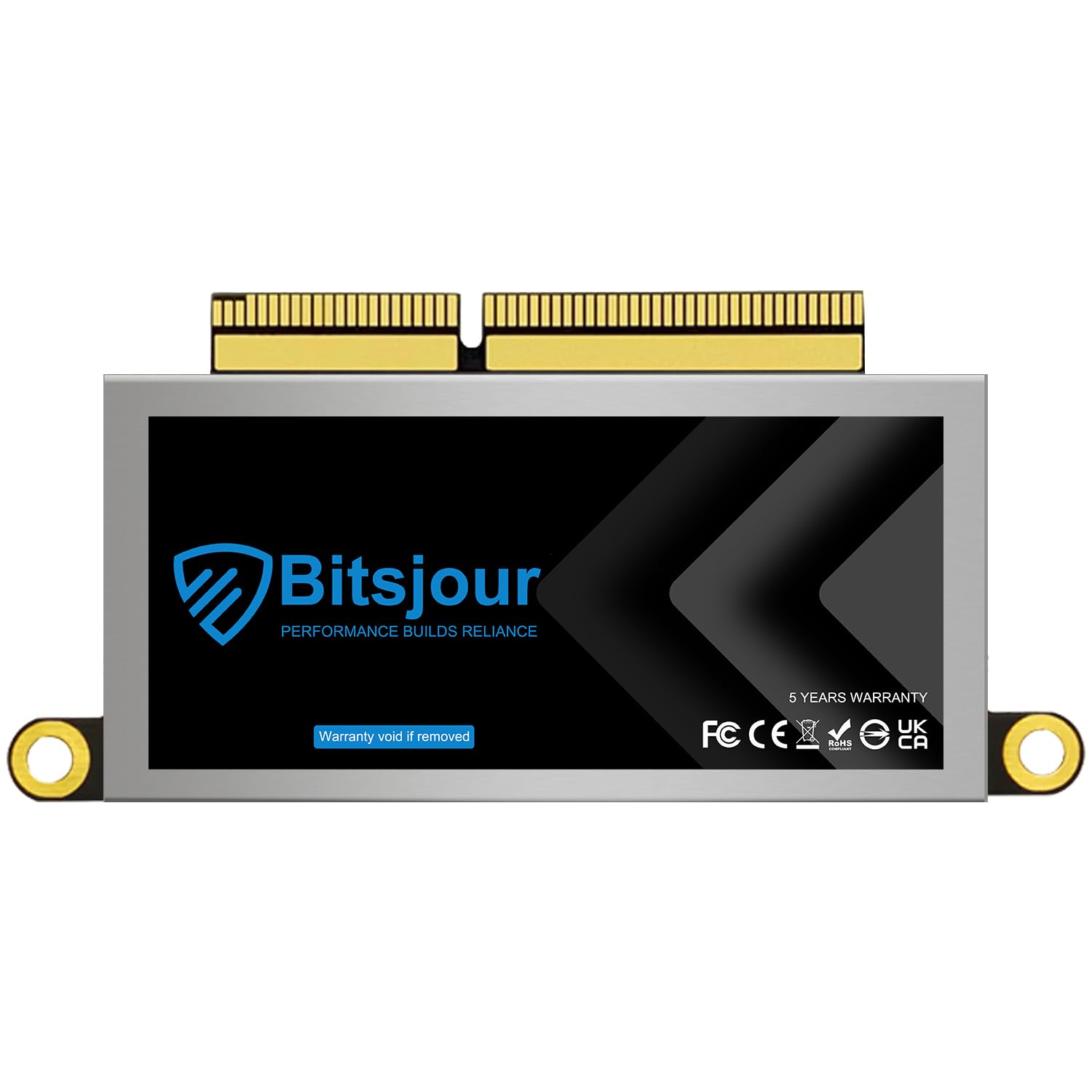 Bitsjour 1Tb Ssd For Apple Macbook Pro 2016 2017 A1708 Emc 2978/3164 Non Touch Bar, Original Mac Interface M.2 Nvme Pcie 3.0 Rep