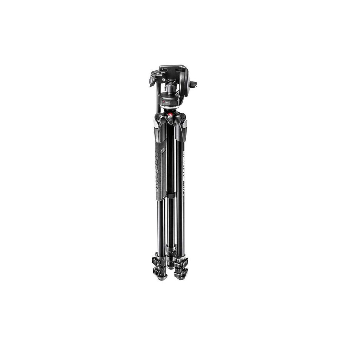 Manfrotto 290 Xtra 3 Section Aluminum Tripod With 128Rc Micro Fluid Head And Quick Release