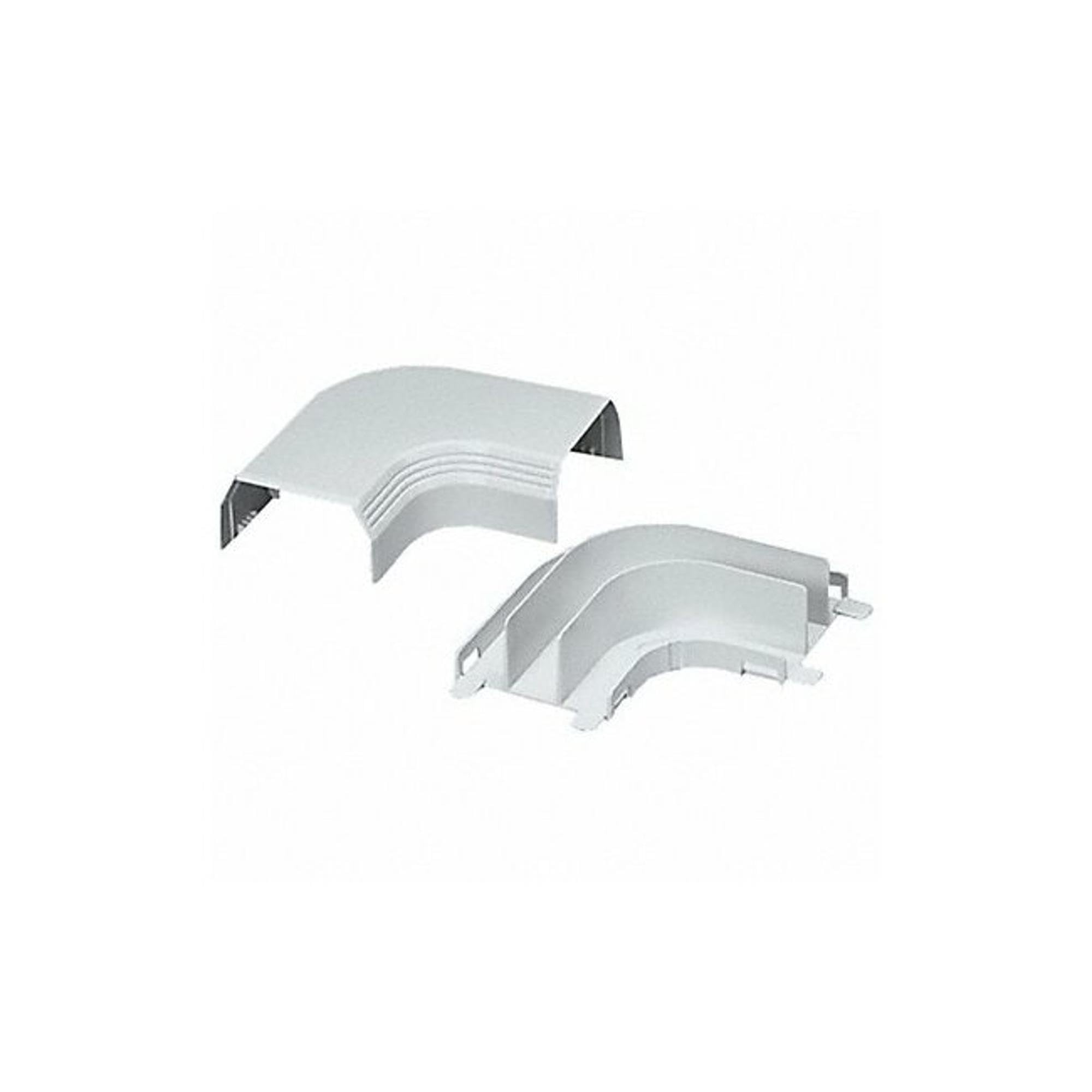 Panduit T45Raiw Power Rated Raceway Right Angle Fitting, Off White