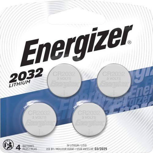 Energizer 2032Bp 4 3 Volt Lithium Coin Battery   Retail Packaging (2 X Pack Of 4)