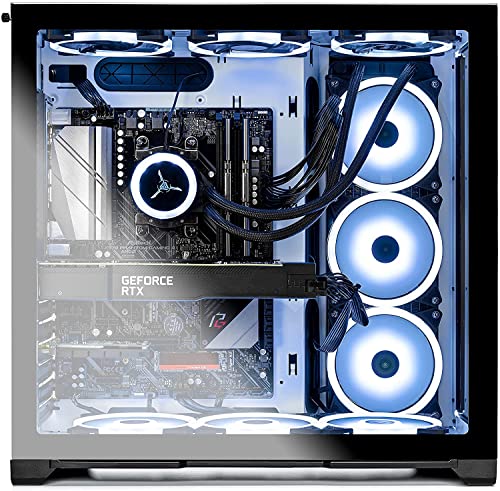 Skytech Gaming Prism Ii Gaming Computer Pc Desktop   Amd Ryzen 7 5800X 8 Core 3.8Ghz, Rtx 3080 Ti 12G Gddr6X, 1Tb Nvme Gen4 Ssd,