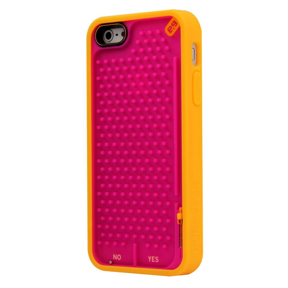 Puregear Apple Iphone 5C Undecided Gamer Case   Retail Packaging   Orange/Pink