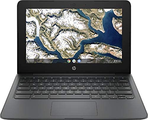 HP 11.6' HD 1366 x 768 WLED Backlit Chromebook, Intel Celeron N3350 up to 2.4GHz, 4GB Memory, 32GB eMMC, Wireless AC, Bluetooth, Webcam, Media Reader, USB 3.1 C, Chrome OS, with 64GB Micro SD Card
