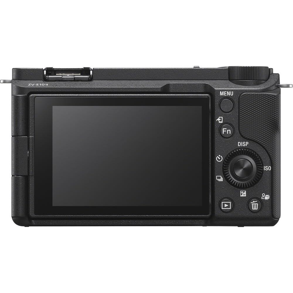 Sony Zv-E10 Ii Mirrorless Alpha Aps-C Interchangeable Lens Content Creators Camera Body Black Zve10M2B Bundle With Deco Gear Cas