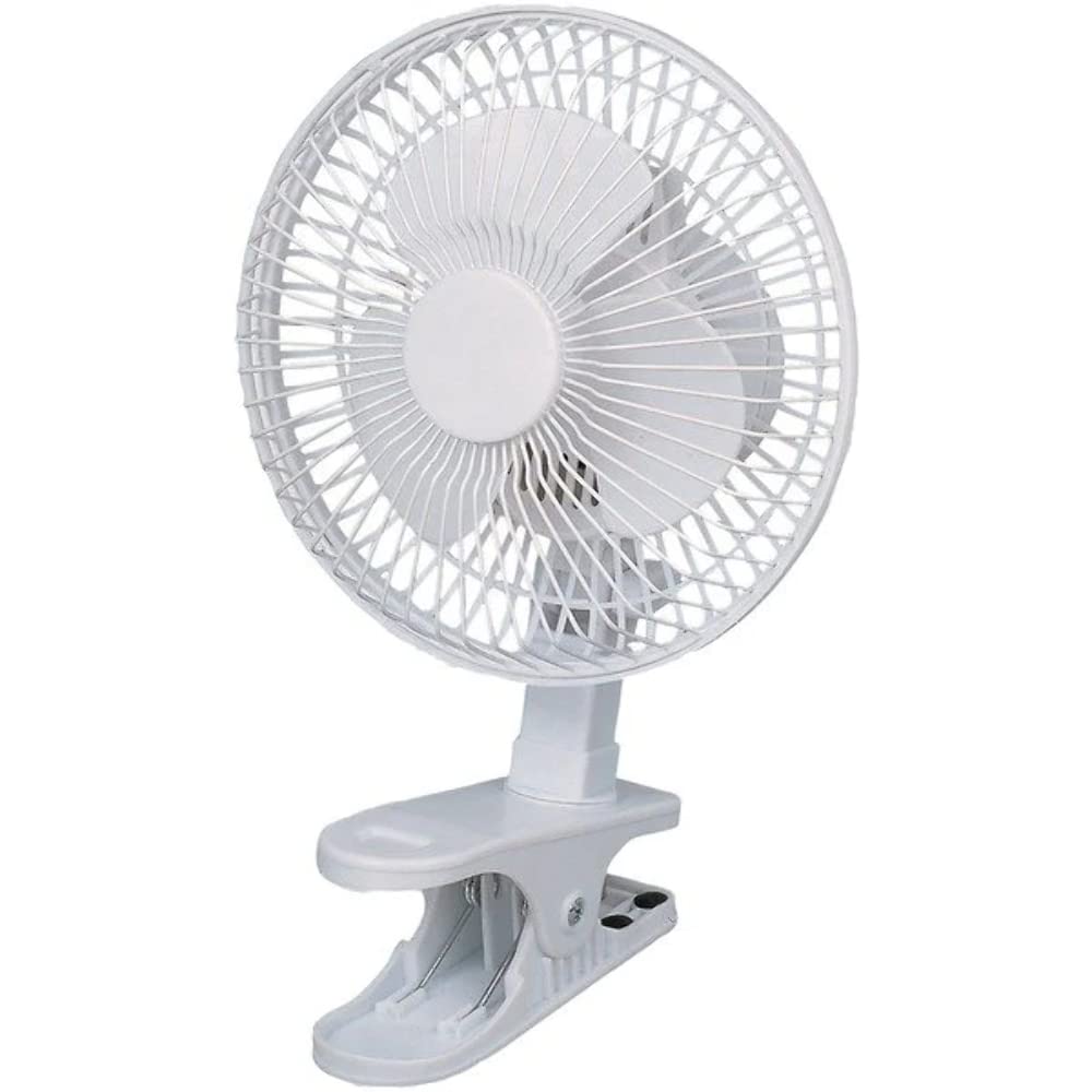 Optimus F 0600 6'' Electric Fan, White