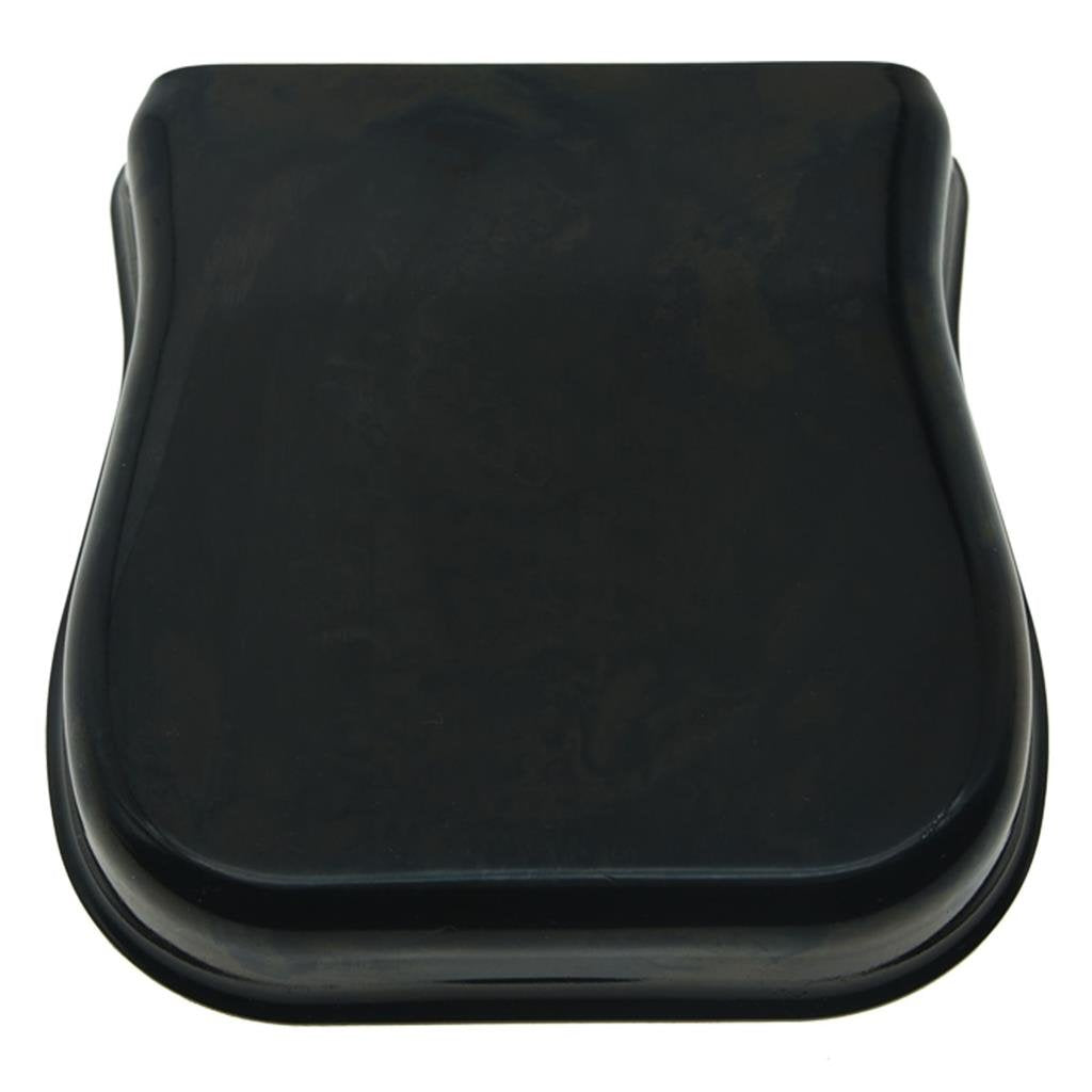 Kaish Vintage Ashtray Style Tele Bridge Cover Bridge Protector For Vintage Telecaster/Tele Black