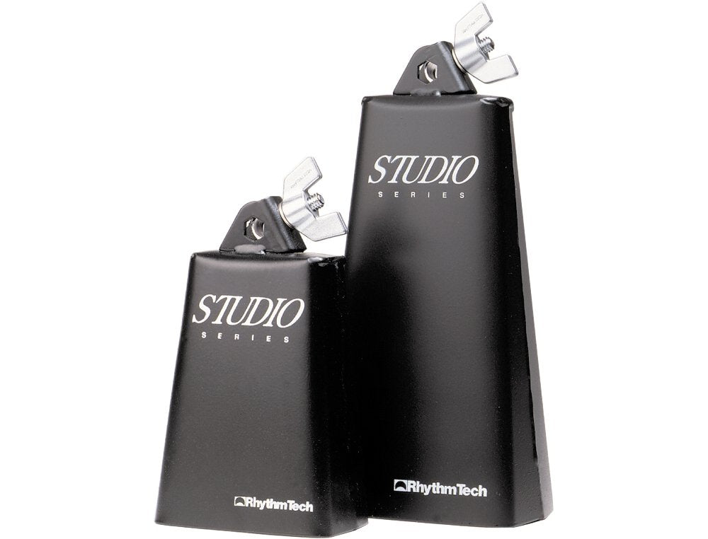 Rhythm Tech Handheld Cowbell, Black, 8'' (Rt3008)