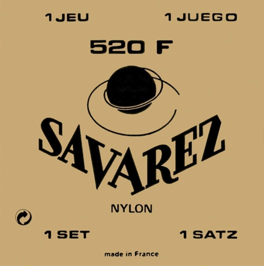 Savarez, Set A140M Phosphor Bronze Acoustic Guitar Strings (Stsav52 50058)