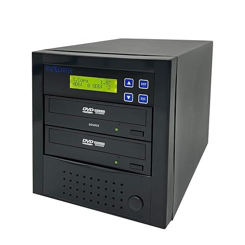 Plexcopier 24X 1 To 1 Cd Dvd M Disc Supported Duplicator Copier Tower With Free Copy Protection