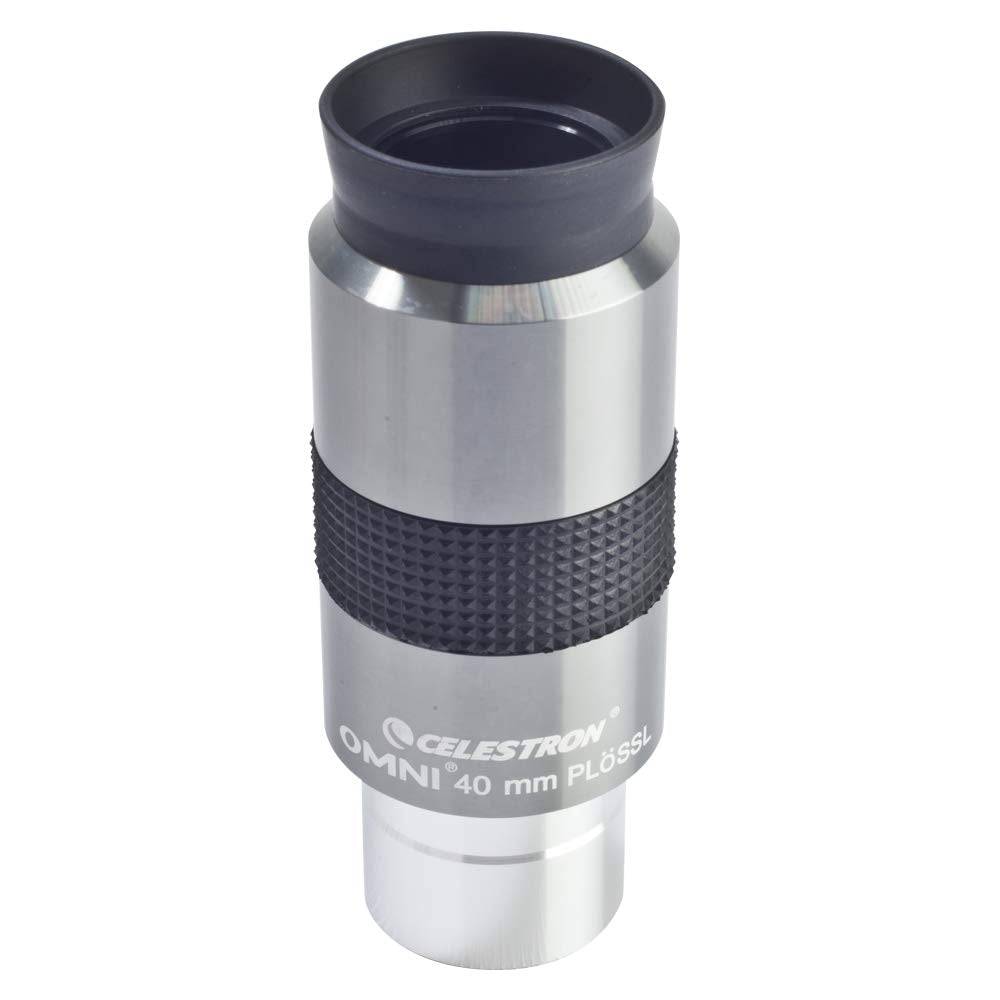 Celestron 93325 Omni Eyepiece (Silver/Black), 1.25''/40 Mm