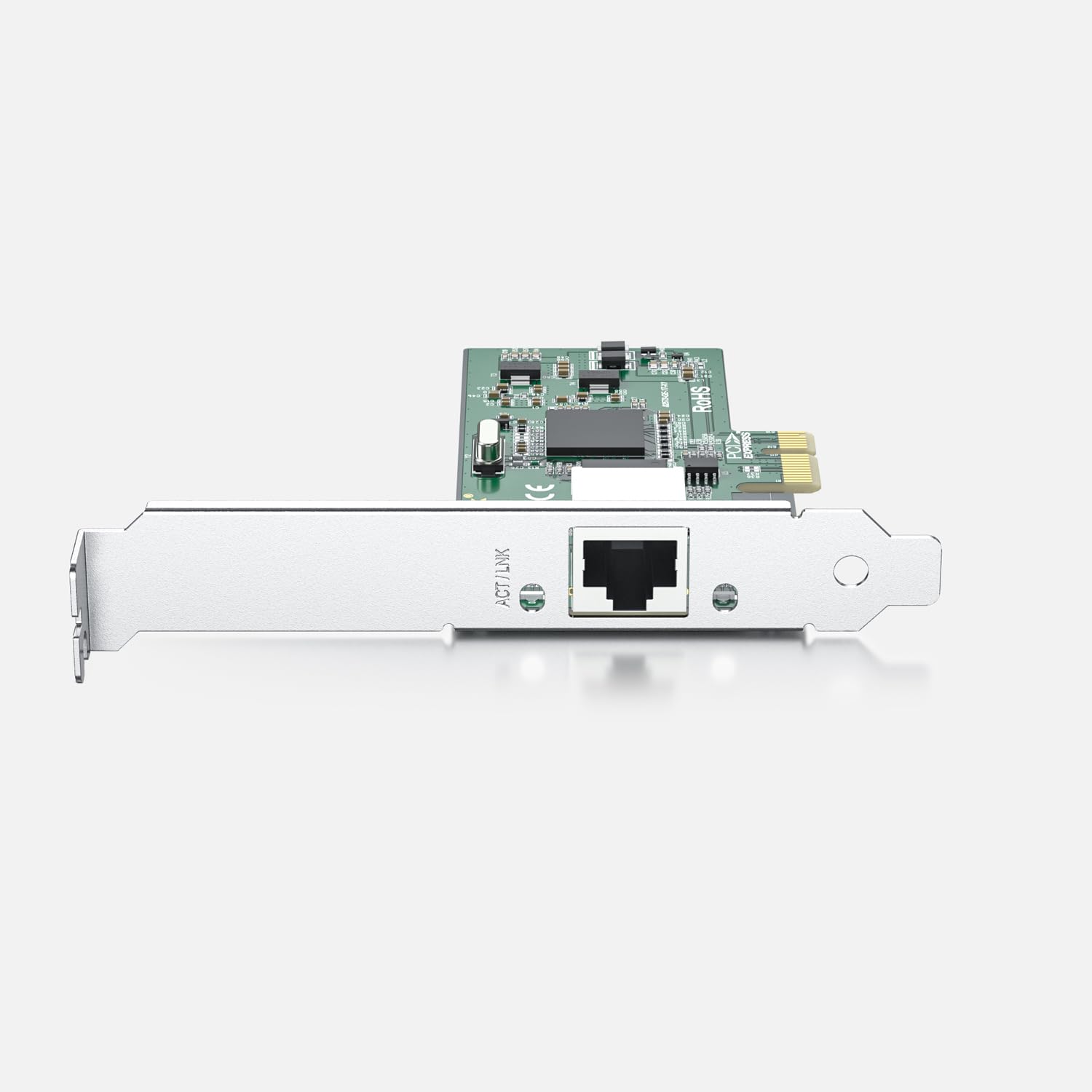 Ipolex 1.25G Gigabit Ethernet Pci Express Network Card(Nic), With Intel 82573 Controller, Single Rj 45 Port, Support Windows Ser