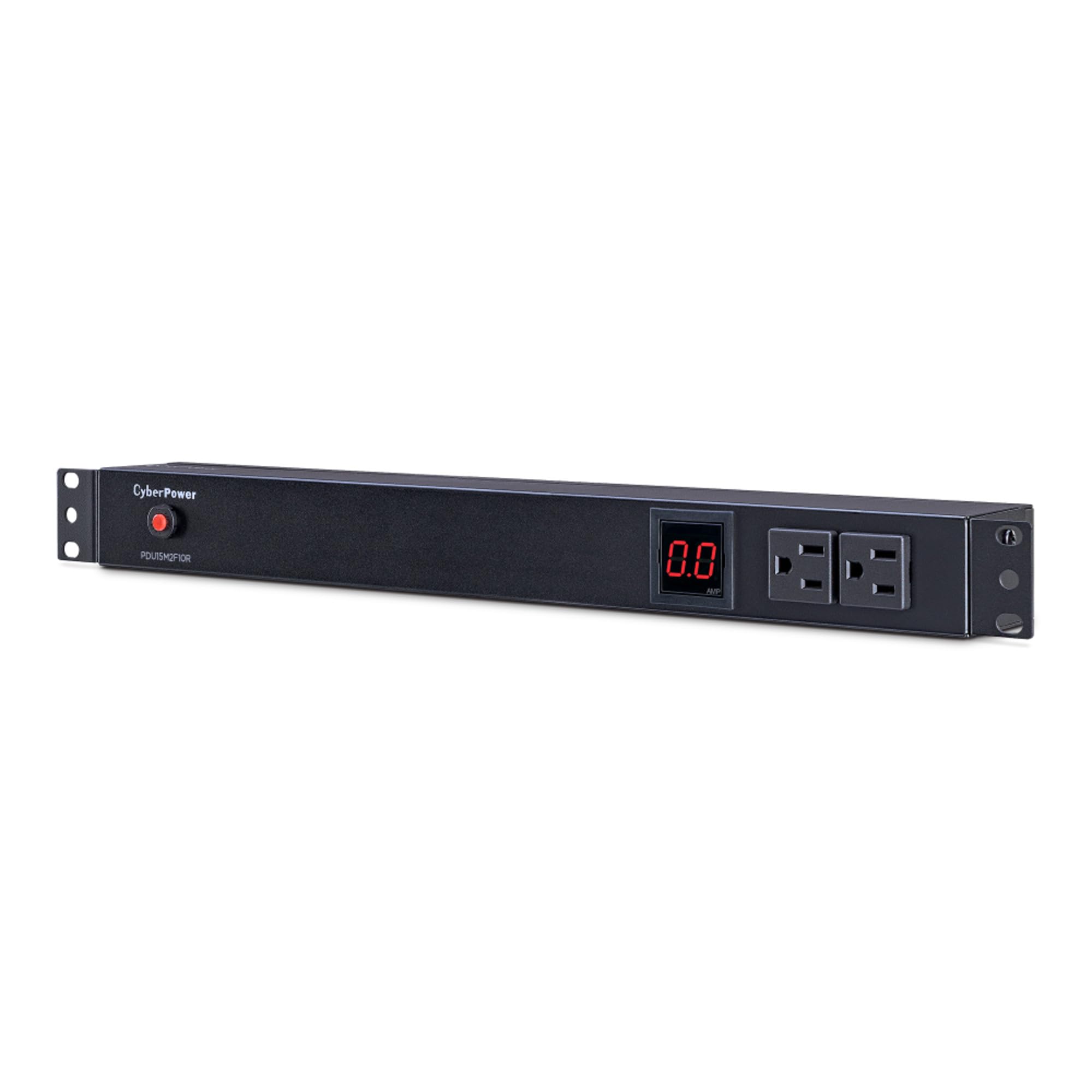Cyberpower Pdu15M2F10R Metered Pdu, 100 125V/15A, 12 Outlets, 1U Rackmount