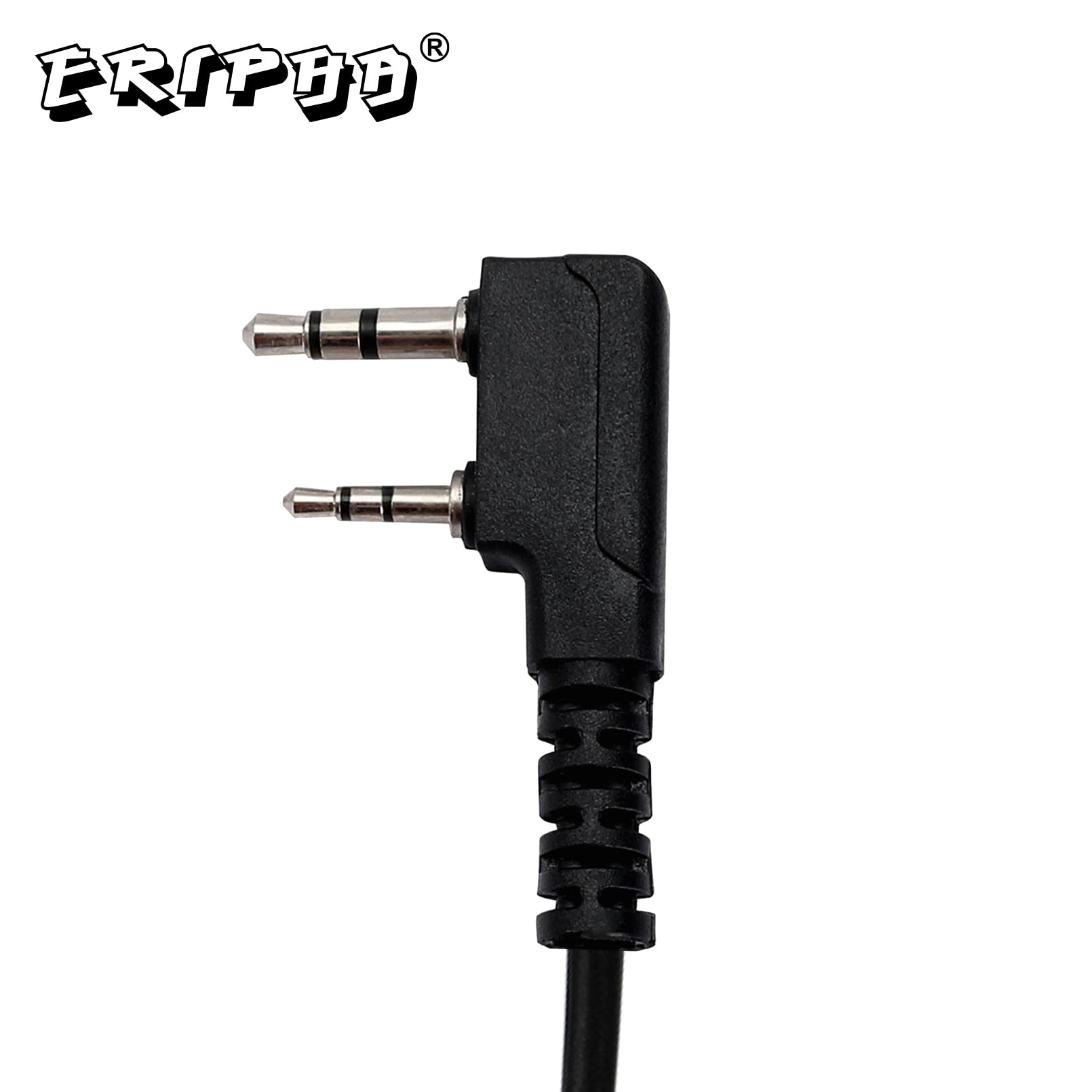 Eripha Speaker Microphone Shoulder Waterproof Ip56 Compatible With Kenwood Two Way Radio With 3.5Mm Jack (1 Pcs)