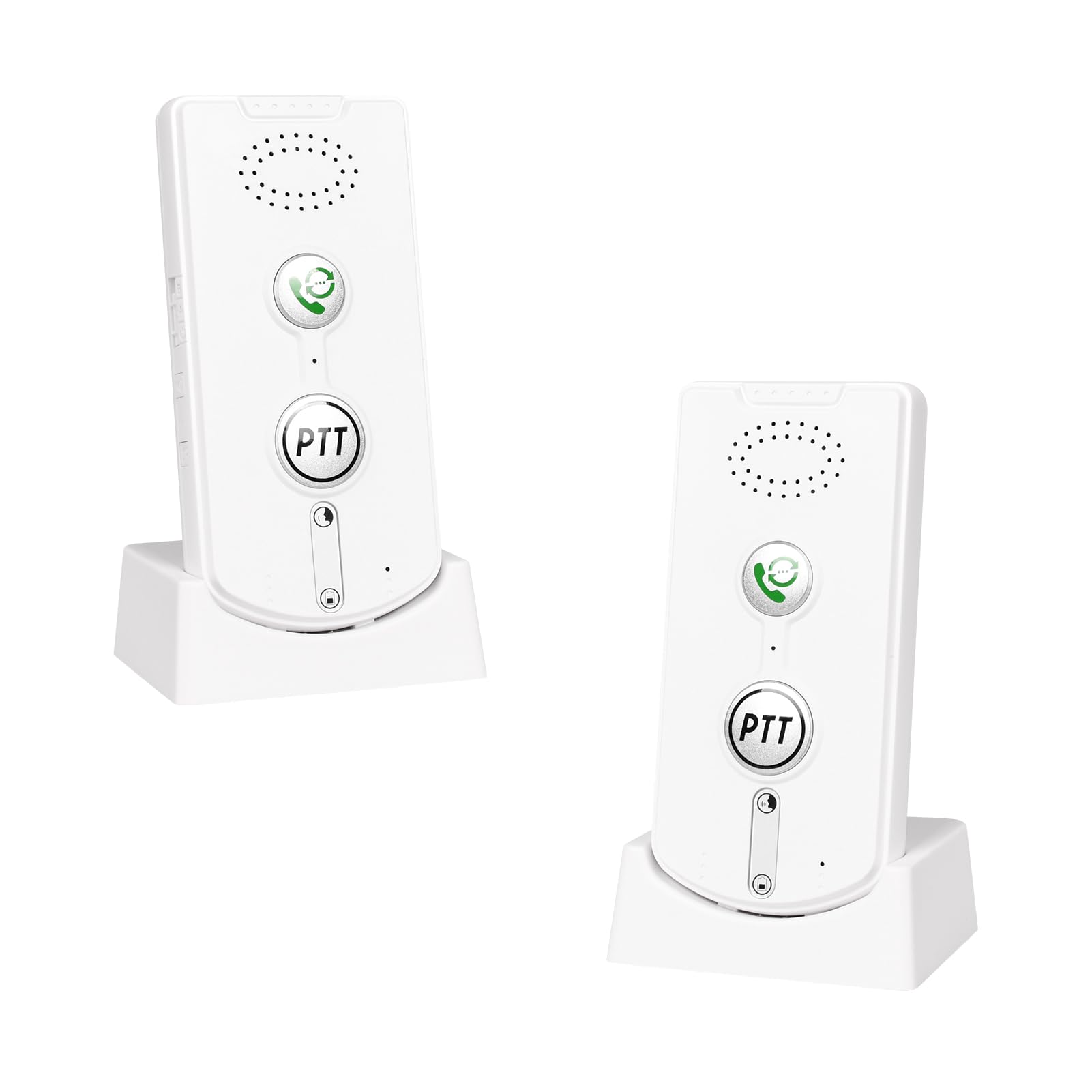 2 Way Wireless Intercom For Home Hospital Hotel,1000M Range Indoor Intercoms Wireless(White)