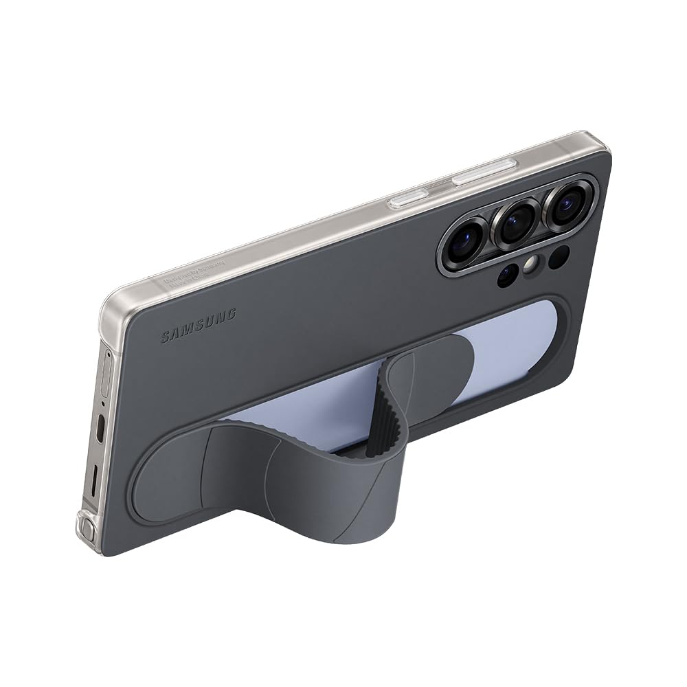 Samsung Galaxy Official Standing Grip Case For Galaxy S25 Ultra, Black