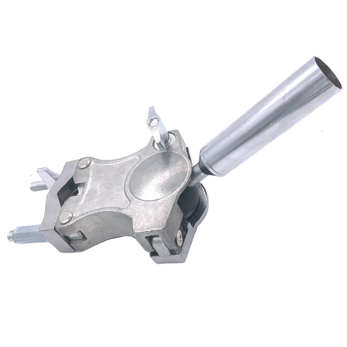 TUOREN Tom Drum Mount Clamp Adjustable Tom Drum Holder Drum Rack Single Mount Tom Arm Clamp for Cymbals Stand Drum Set Mounting 