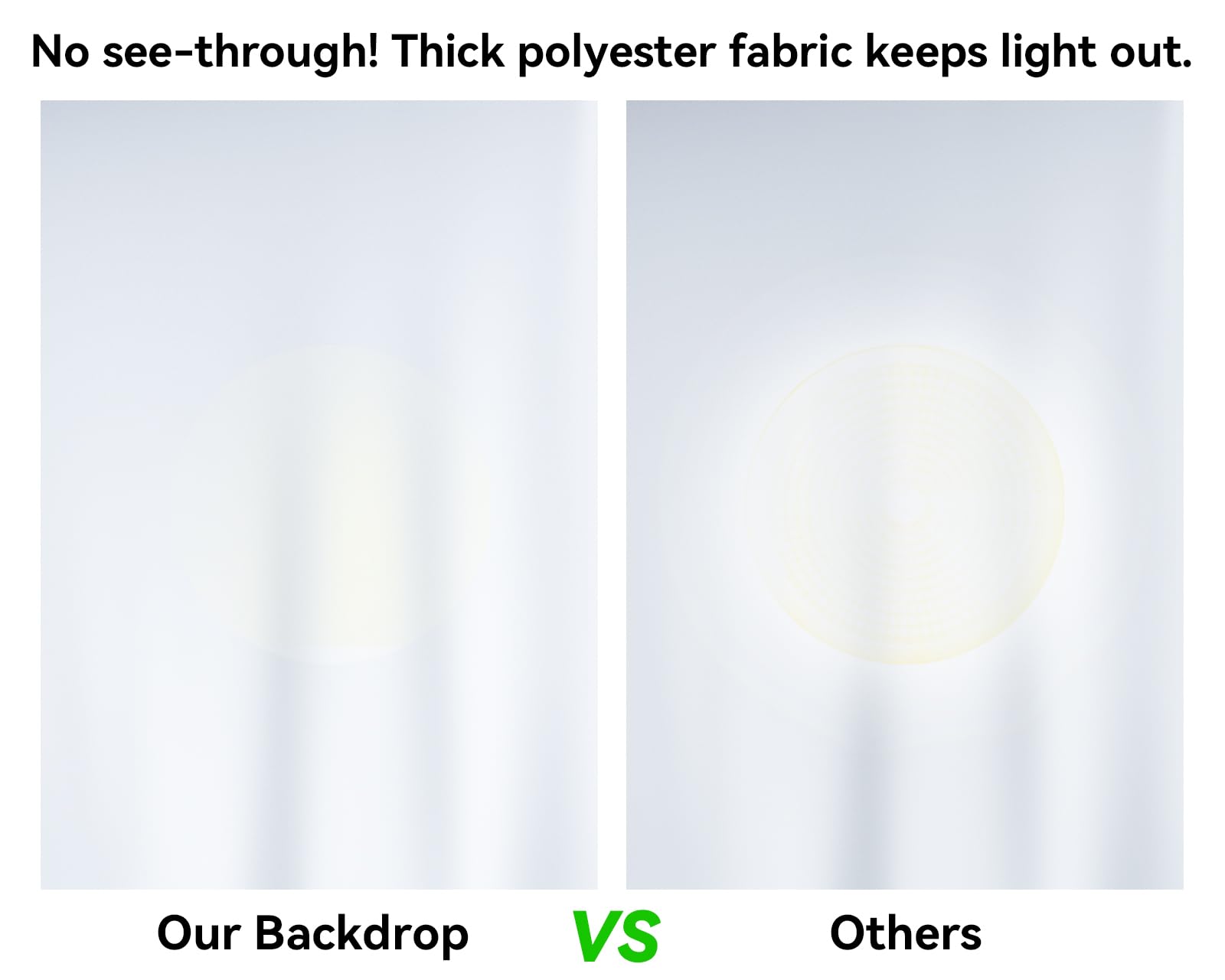 Vevelux 12X10 Ft White Backdrop Background For Photography, 100% Polyester Photo Booth Backdrop Foldable Washable White Screen F