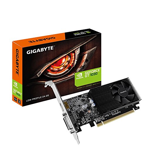 Gigabyte Gv N1030D4 2Gl Geforce Gt 1030 Low Profile D4 2G Computer Graphics Card