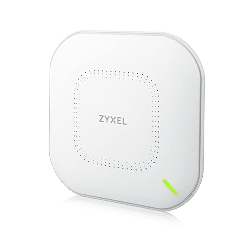 Zyxel True Wifi 6 Ax1800 Wireless Gigabit Business Access Point | Mesh, Seamless Roaming, Captive Portal | Wpa3 Security | Nebul