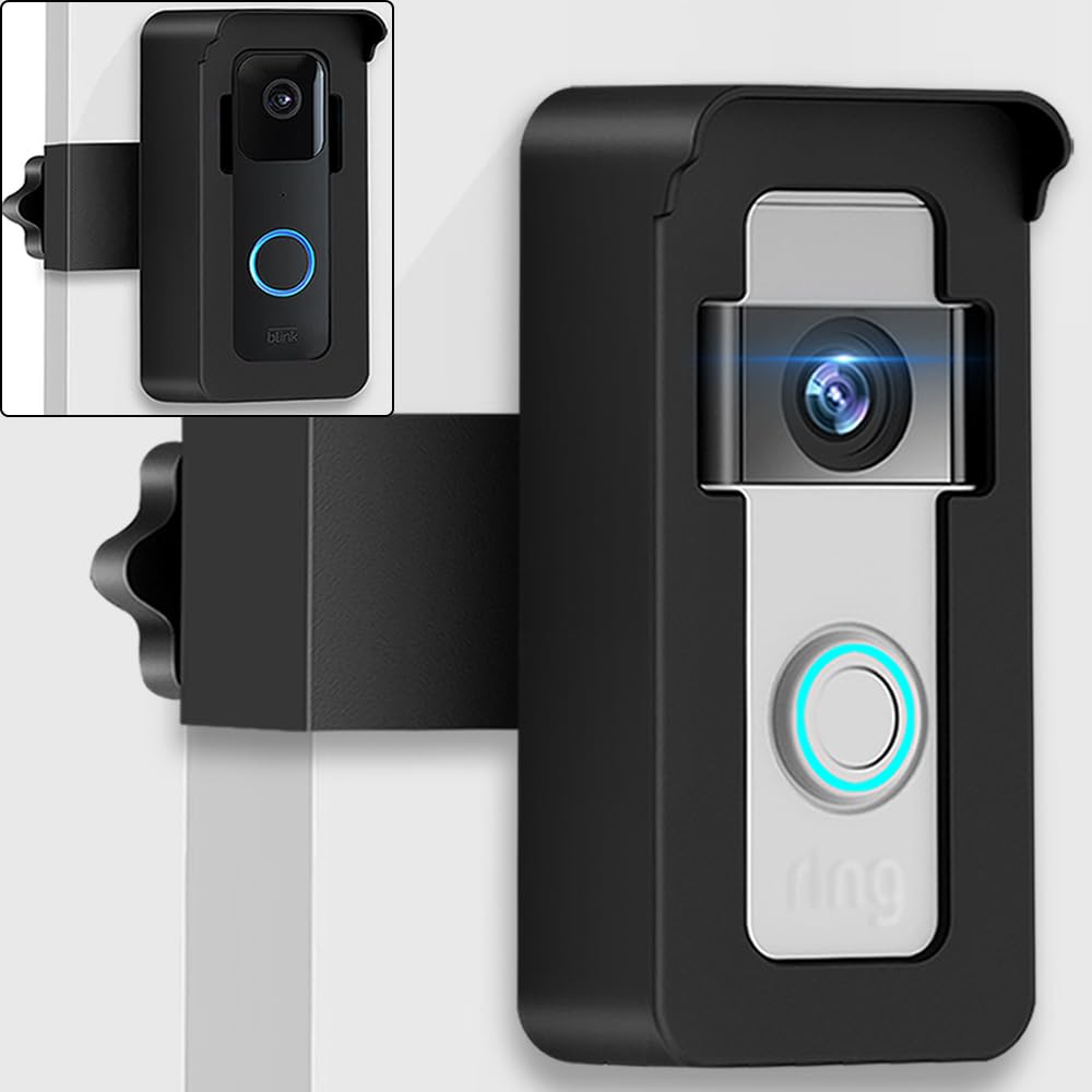 Autosonic Anti Theft Doorbell Mount Compatible With Ring/Blink Video Doorbell And More | Smart Home Security Mounting Bracket |