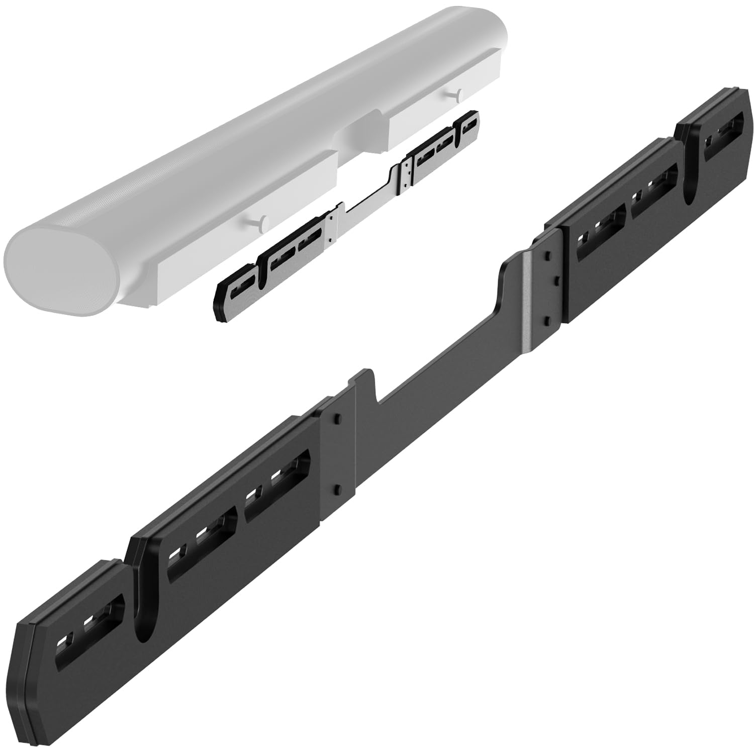 Agandax Wall Mount For Sonos Arc Soundbar (Black), Wall Mounts For Sonos Arc Sound Bar Mounts Under Tv, Hanging Mounting Bracket