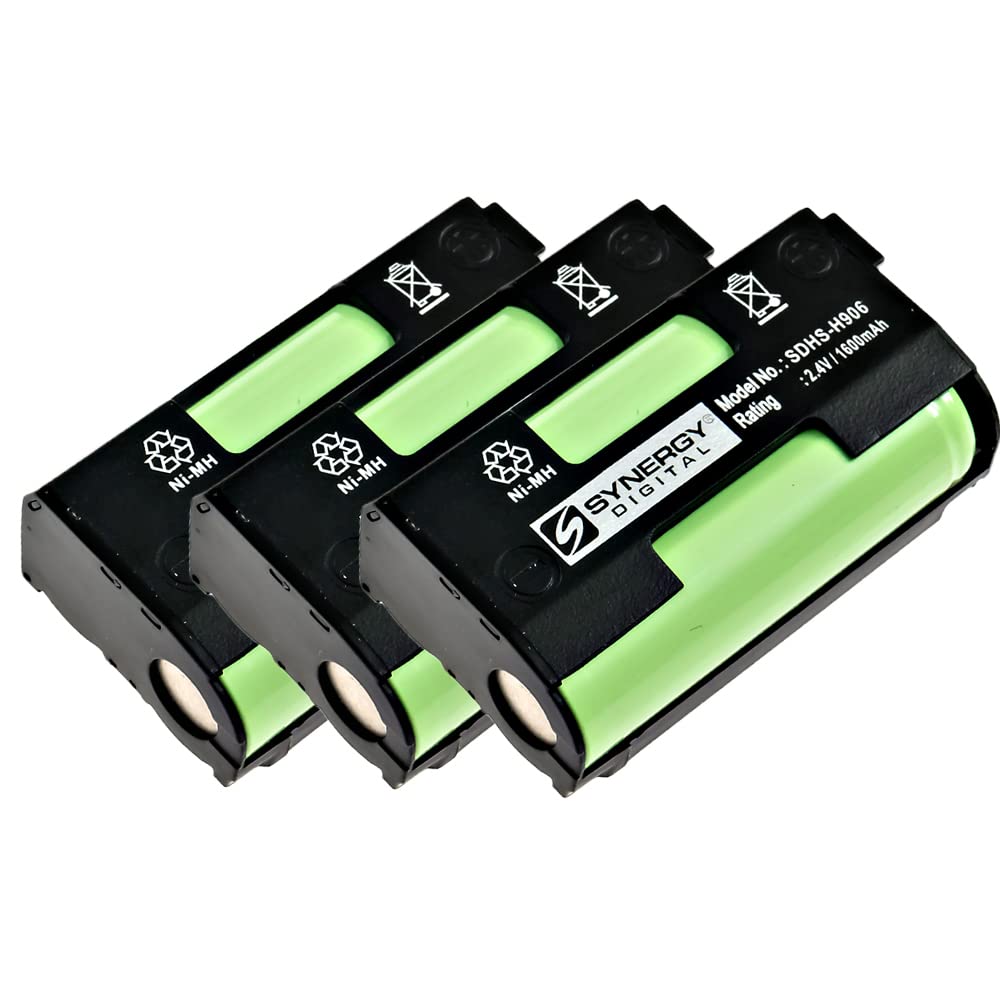 Synergy Digital Cordless Phone Batteries   Replacement For Sennheiser Ba2015 Cordless Phone Battery (Set Of 3)