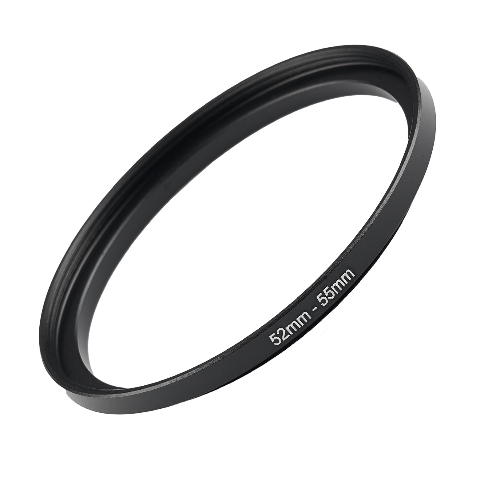 52Mm 55Mm Step Up Adapter Rings Filter Adapter Black Metal Step Down Filter Ring Adapter Compatible With All Brand Uv Cpl Nd Cam
