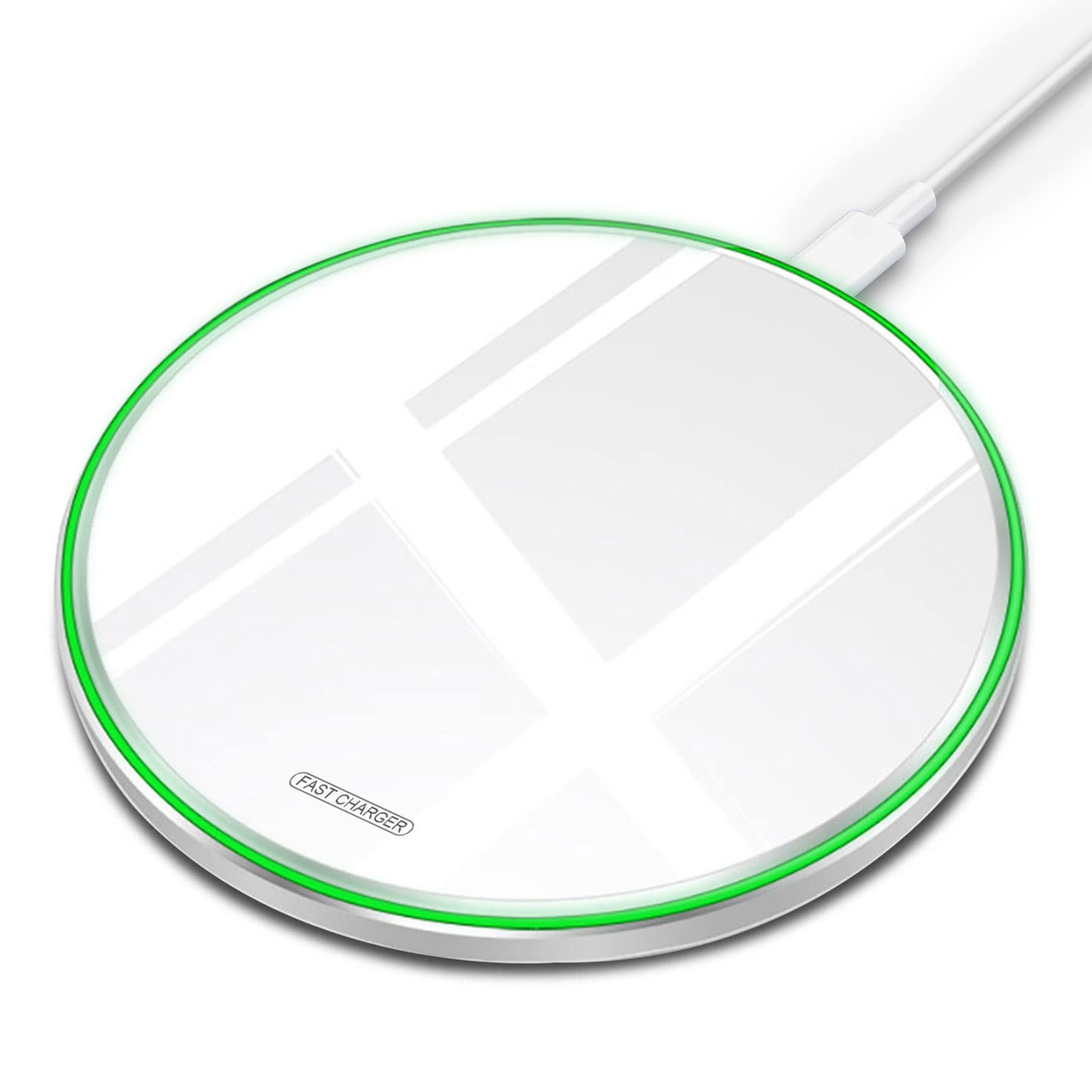 Fast Wireless Charger,20W Max Wireless Charging Pad Compatible With Iphone 16/16 Pro/16 Pro Max/16 Plus/15/14/13/12/11/X,Airpods