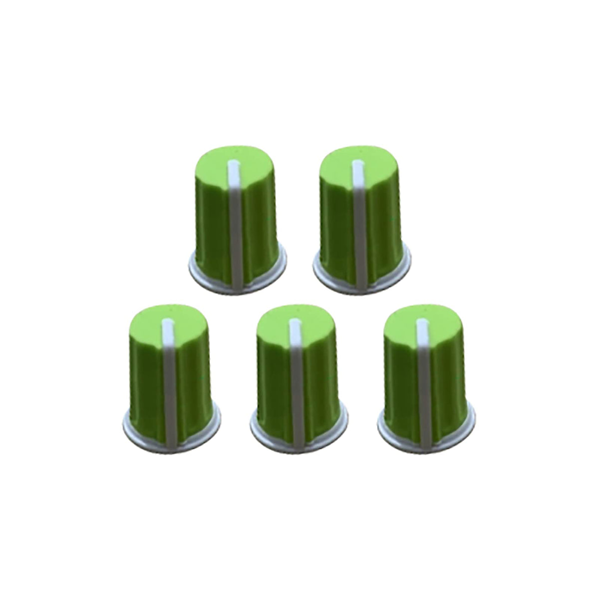 Lichifit 5Pcs Eq Rotary Knob Replacement Eq Potentiometer Knob Push Rod Cap For Pioneer Dj Mixer Repair Part