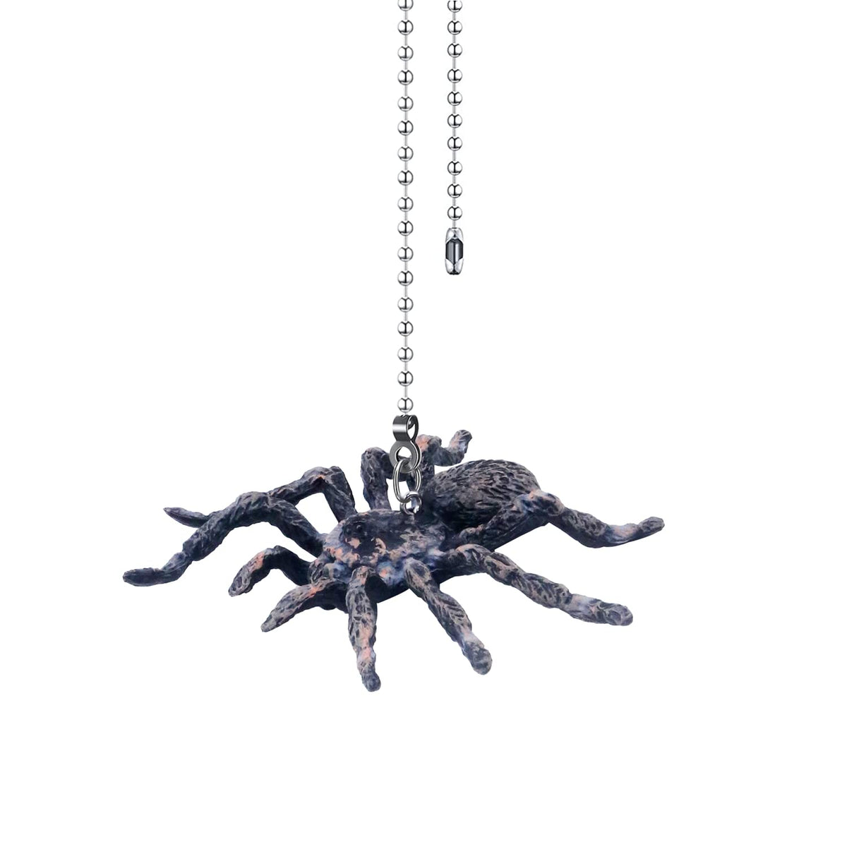Dotlite Spider Ceiling Fan Pull Chain,12In Halloween Fan String Pulls Charm Extension Decorative,3Mm Diameter Beaded Fan Light P
