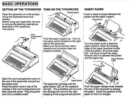 Nakajima Wpt 150 Electronic Typewriter