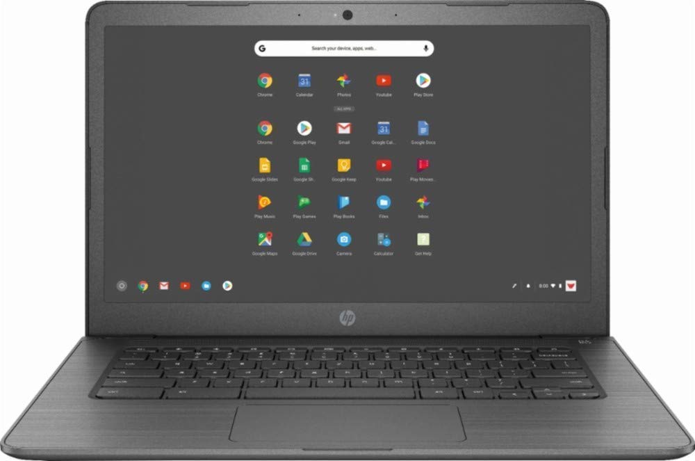 2019 Hp 14'' Lightweight Chromebook-Amd A4-Series Processor, 4Gb Lpddr4 Ram, 32Gb Ssd, Wifi, Chrome Os