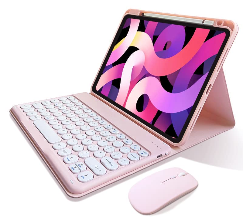 Kaitesi Keyboard Case Mouse Compatible With Ipad Air 13 Inch M2 & Ipad Pro 12.9 Inch 6Th 5Th 4Th 3Rd Generation Detachable Keybo