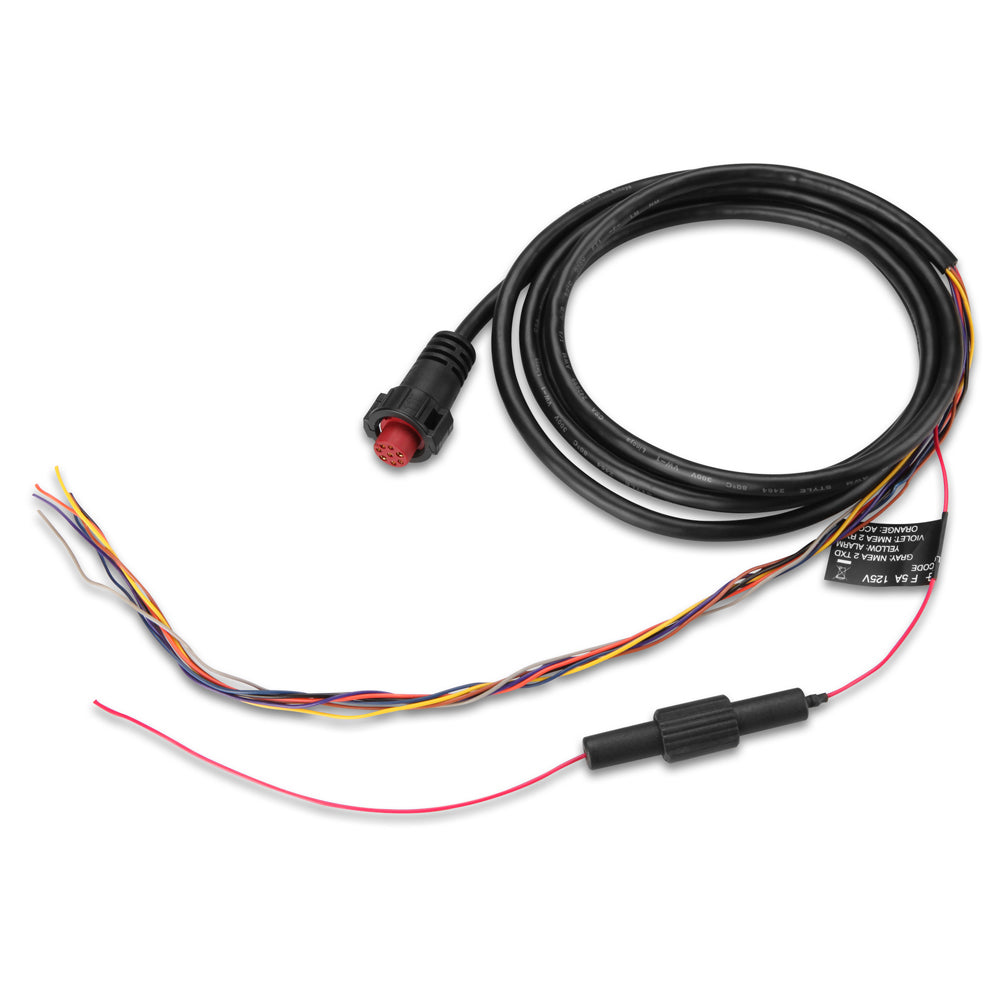 Garmin Power Cable - 8-Pin F/Echomap&Trade; Series & Gpsmap&Reg; Series,WBAUVA001344271
