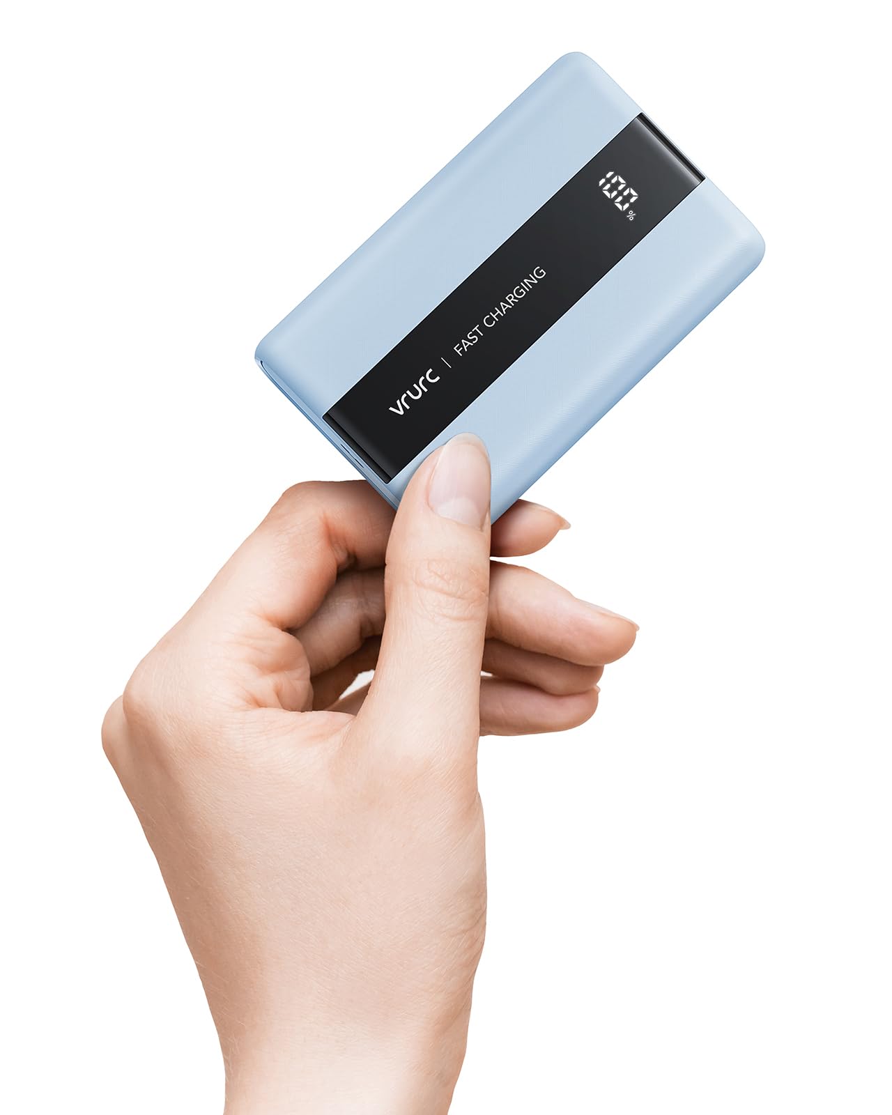 VRURC Power Bank,20000mAh Portable Charger Fast Charging,Compact Travel Essentail,4 Outputs 3 Inputs Battery Pack USB C for iPho