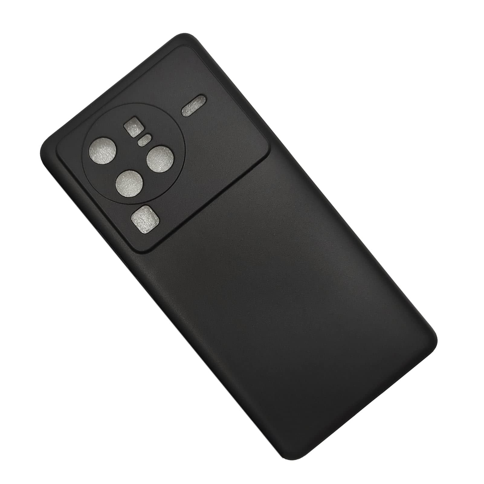 Aqgg 2 Pack Tempered Glass Film + Cover For Vivo X80 Pro [6.78''], 9H Hardness Screen Protector And Soft Silicone Case Bumper Sh