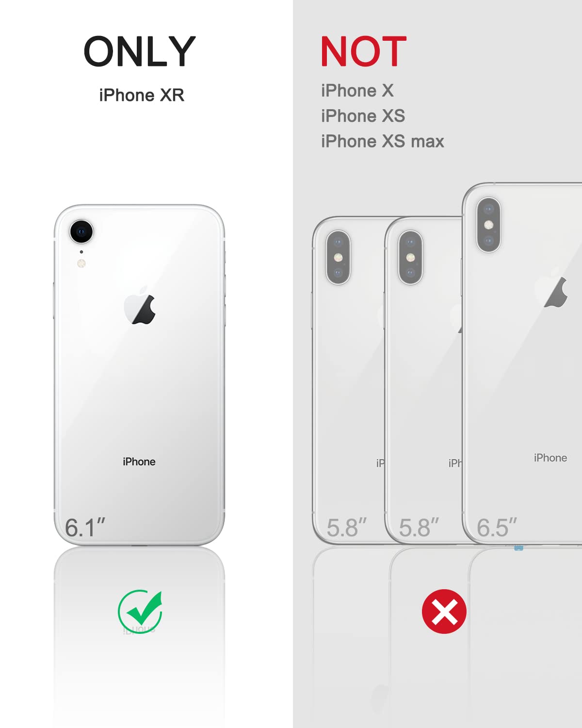 Dexnor For Iphone Xr Case, [Built In Screen Protector And Kickstand] Heavy Duty Military Grade Protection Shockproof Protective