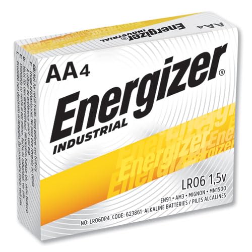Aa Batteries   Energizer Industrial Alkaline Batteries, (24 Count) Model En91