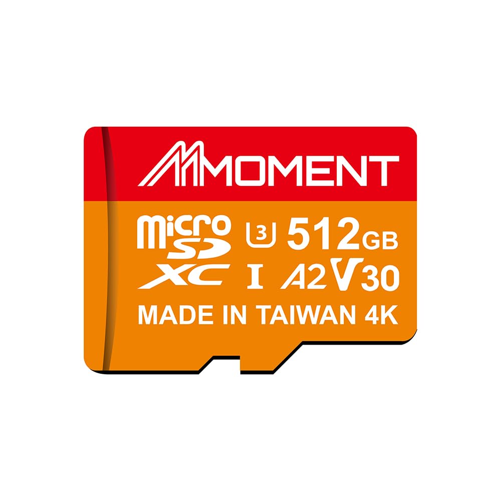 Mmoment 512Gb Micro Sdxc Card Mm23, A2, Uhs I, U3, V30, Class 10 Compatible, Read Speed Up To 160 Mb/S,Write Speed Up To 120 Mb/