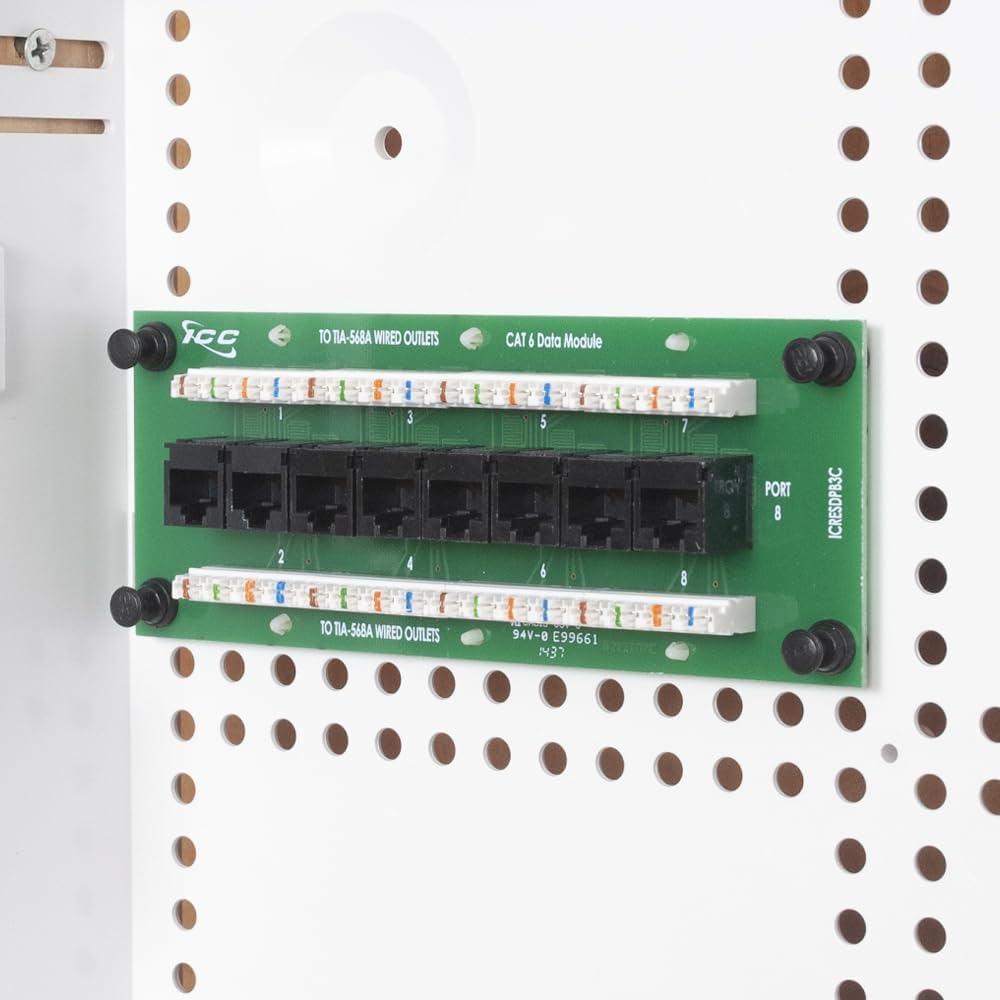 Icc Data Module Cat6 With 8 Ports