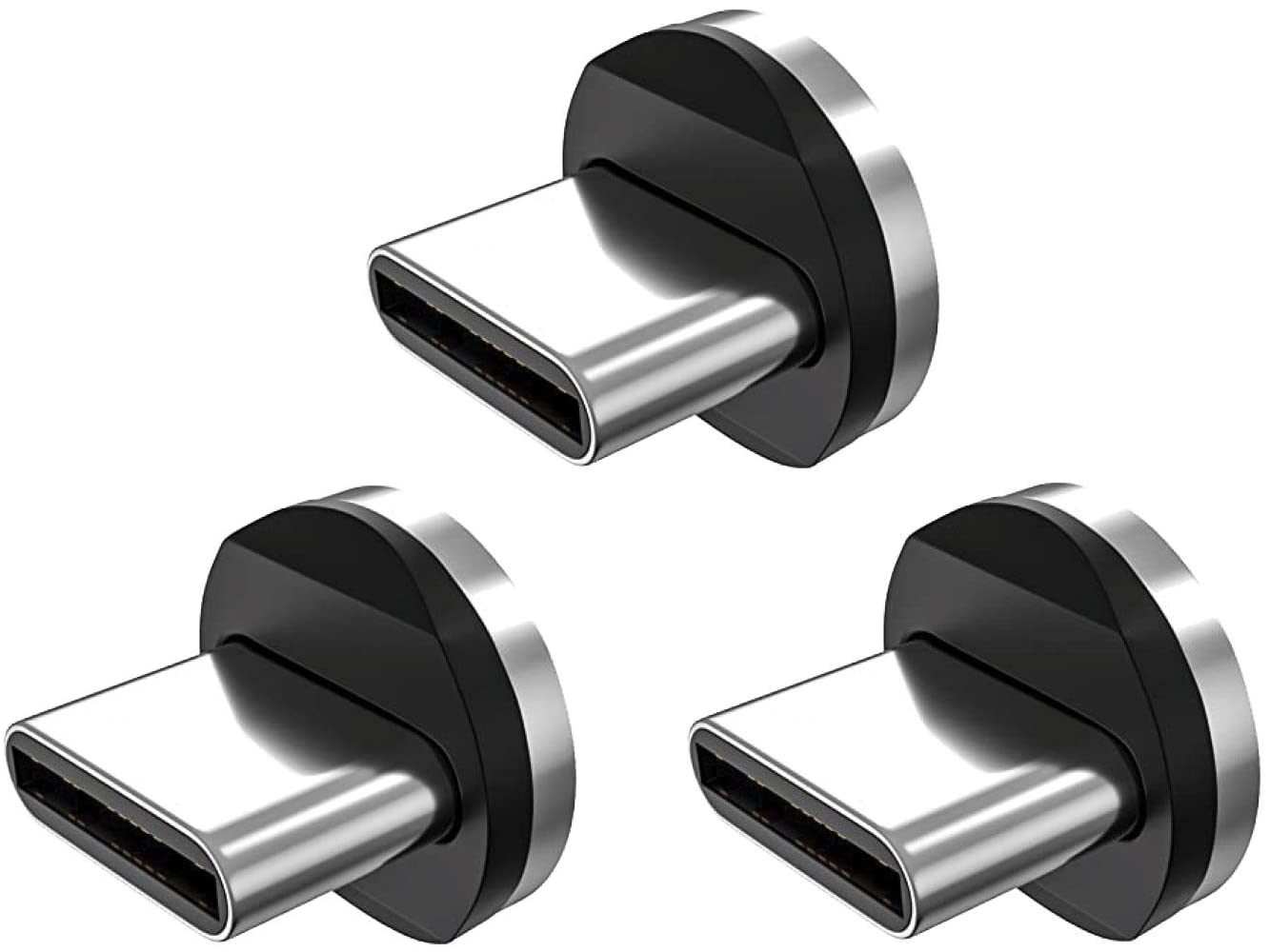 Statik Usb C Magnetic Connector For Magnetic Charging Cable   3 Pack Usb C Magnetic Adapter For Cable Charger   Easily Snaps Int