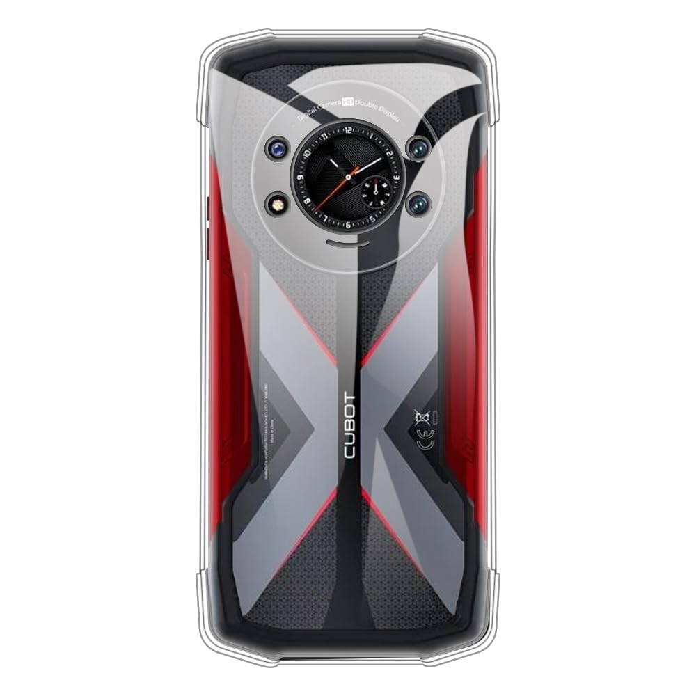 For Cubot Kingkong Star Case, Soft Tpu Back Cover Shockproof Silicone Bumper Anti Fingerprints Full Body Protective Case Cover F