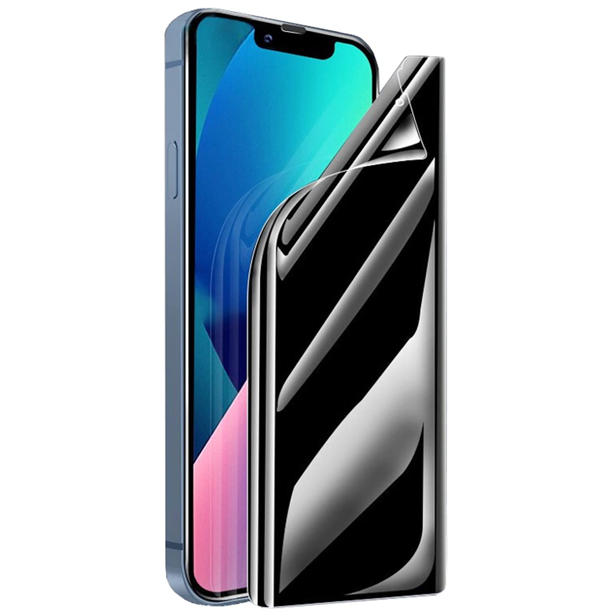 ?2 Pack? Hydrogel Film Privacy Screen Protector Compatible With Iphone 13 Pro Max / Iphone 14 Plus (6.7''), ?High Sensitivity??E