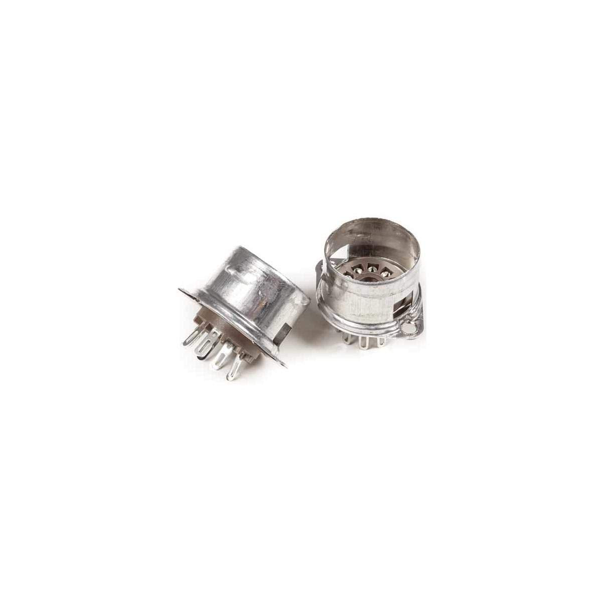 Fender Pure Vintage 9 Pin Amplifier Tube Sockets (2)