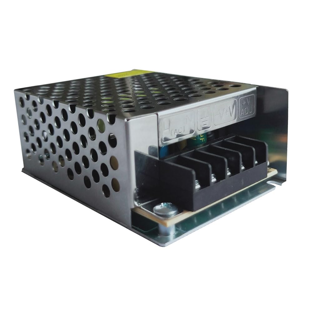 Henxlco Ac 110V/220V To Dc 5V 5A 25W Universal Regulated Switching Power Supply Adapter Transformer Driver Converter For Led Str