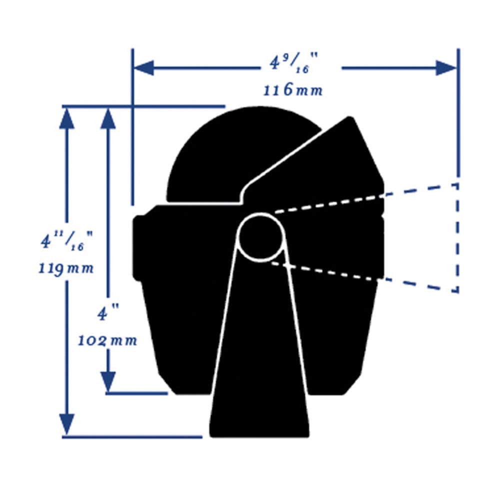 Ritchie Navigation Ra 91 Angler Compass   Bracket Mount, Gray With Blue Dial