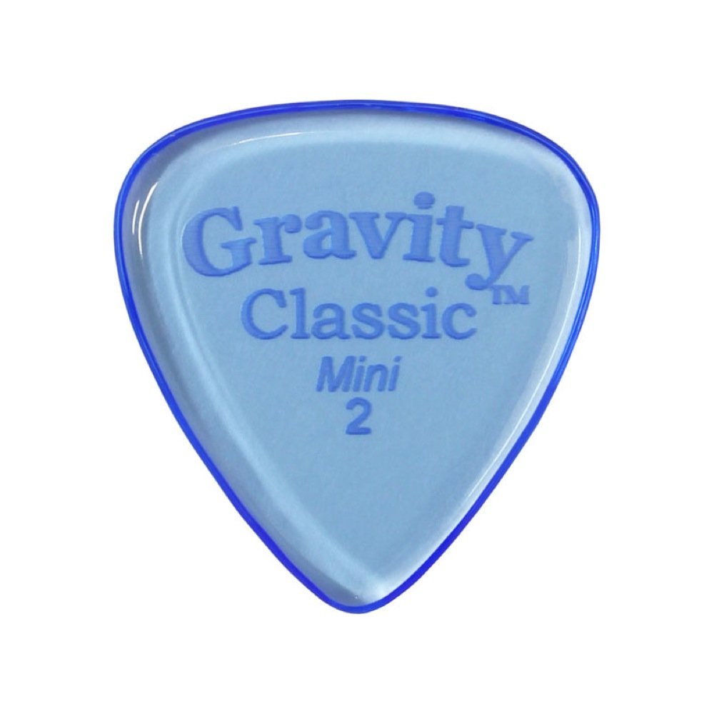 Gravity Picks Classic Guitar Pick   Made Of Acrylic For Ideal Grip   Polished By Professionals   Prevent Slipage   2.0Mm Thickne