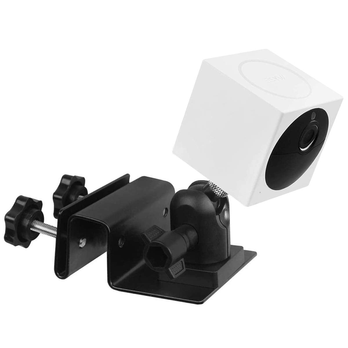 Weatherproof Gutter Mount For Wyze Cam Outdoor,Holaca Wall Outdoor Mount Bracket Compatible With Wyze Camera (1 Pack, Black)